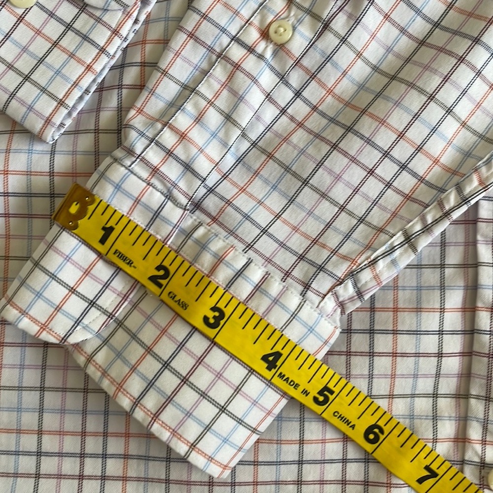 Peter Millar Men’s Shirt Long Sleeve Button Down Multicolor Plaid - Picture 11 of 14